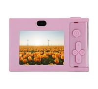 Caméra Numérique, Caméra HD 1080p Point and Shoot Kids, 48MP Dual Lens Autofocus Compact Portable Small, Type C Reccharteable Travel Camera avec Un écran de 2,4 Pouces pour Les (Pink)