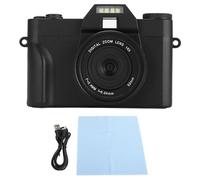 Caméra numérique Nutriess 4K avec WiFi 75MP 3 Pouces IPS HD Screen 16x Nigual Zoom Autofocus Flip Screen Camera for Photography Travel Vlogging