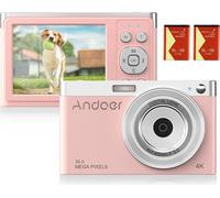 Caméra numérique pour enfants Caméra numérique 4K 50MP Caméra numérique HD Zoom numérique 16X Ecran IPS 2.88in Auto Focus Caméra numérique compacte