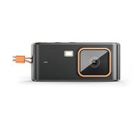 Caméra numérique rétro 12MP Small Vlogging Camera pour Les Enfants Adultes (Black 64G)