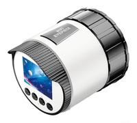 Caméra oculaire électronique 2K avec WiFi pour jumelles et télescopes, écran de 2 0", stockage extensible jusqu'à 256 Go et longue durée de vie de la batterie