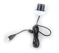 Caméra oculaire électronique numérique 0,6 cm pour télescopes astronomiques, capteur CMOS USB 2.0 sans pilote pour photographie planétaire lunaire, plastique noir