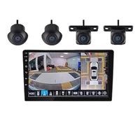 Caméra Panoramique 360° AHD1080P HD Arrière/Avant/Gauche/Droite pour Autoradio Android Multimédia Caméra Recul Voiture