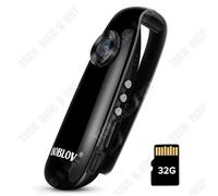 Caméra petit corps - TD® - 1080P - Filaire - 32 Go - Enregistrement audio vidéo portable