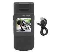 Caméra Portable 1080P, Caméra Petit Corps avec écran HD 1,54, Lentille Rotative à 180°, Vision Nocturne IR, Enregistrement en Boucle, Détection de Mouvement