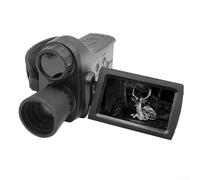 Caméra portable 4K pour vision nocturne avec zoom puissant 8x, idéale pour les activités nocturnes et l'exploration