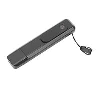 Caméra Portable à Clipser, 1080P Haute efficacité 32 Go Petite Carte Mémoire Enregistreur Vocal Vidéo Numérique Commutateur en Un Clic pour la Réunion