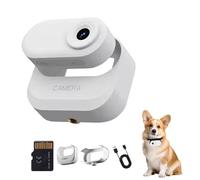 Caméra portable enregistreur vidéo avec capteurs activés par le mouvement, étui de chargement pour animaux de compagnie, moto, cyclisme, caméra réglable de détection de mouvement pour blogueurs