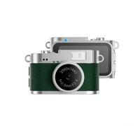 Caméra porte-clés 1440p avec écran de 1,44", caméra vidéo numérique rétro 2 MP pour les étudiants, design compact portable, prend en charge les cartes de 128 Go (vert)