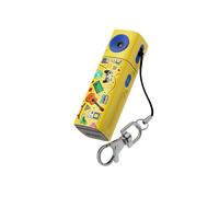Caméra Porte-Clés 2K, Caméra D'Action Numérique, Enregistreur Vidéo Rétro, Caméscope de Poche Portable, Petite Caméra Jaune