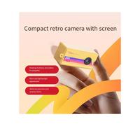 Caméra Porte-Clés Numérique pour Pouce, Enregistrement HD 5 Mégapixels, 0,96 Pouce, Portable et Charmante, Compatible avec Carte TF, Noire