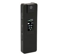 Caméra Portée sur Le Corps, Caméra Corporelle sans Fil WiFi 4K avec Fonction de Surveillance de Mouvement, Vision Nocturne, Caméra de Poche Portable pour Enregistreur des Forces