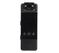 Caméra Portée sur Le Corps, Enregistreur Vidéo Portable, Objectif Rotatif à 180 Degrés, Connexion WiFi, Nocturne HD 1080p, écran Couleur de 1,3 Pouces pour Les Forces de l'ordre