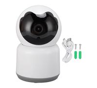 Caméra pour Animaux de Compagnie 1080p HD Smart Home Security Camera avec détection de Mouvement 350 ° Rotation de Rotation bidirectionnelle WiFi sans Fil pour Animaux de