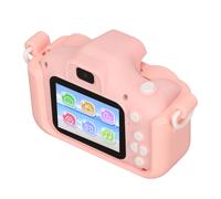 Camera pour enfants, ecran IPS HD 2 pouces, camera avant et arriere, jeu, enregistrement video MP3, camera pour tout-petits de 3 a 10 ans, rose