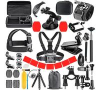 Caméra pour GoPro, ensemble d'accessoires pour Go Pro Hero 13 12 11 10 9 8 7 6 5 4 3 Black Mount pour DJI Insta360 pour Sjcam Action Camera