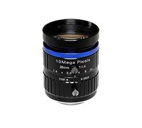 Caméra pour Microscope, Objectif CCTV HD 4K 10 mégapixels 35mm monture C F1.4 IR 1 "pour caméra de sécurité caméras Surveillance IP