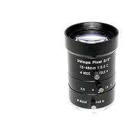 Caméra pour Microscope, Objectif CS HD 16-48mm 2/3 "IR, objectif de vidéosurveillance à Iris manuel Varifocal for caméras sécurité CCTV, caméra industrielle