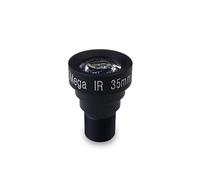 Caméra pour Microscope, Objectif de caméra industrielle HD 5MP, vision, 35mm, 5mp, 2/3 pouces, CCTV M12, téléobjectif
