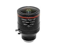 Caméra pour Microscope, Objectif de vidéosurveillance industriel Varifocal HD 3MP, monture C 2.8-12mm 1/2 pouces F1.6, faible distorsion for caméras sécurité