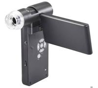 Toolcraft Caméra pour microscope avec moniteur, 12 mégapixels, grossissement 300×, zoom numérique 4×