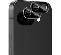 Camera Protection For Google Pixel 9a, 2 Pieces Rear Camera Protector Tempered Glass, 9h Hardness High Definition Scratch Resistant, Black