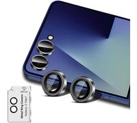 Camera Protection For Samsung Galaxy Z Flip 7, Individual Rear Camera Protector Tempered Glass For Galaxy Z Flip 7, 9h Hardness Ultra Hd Scratch Resistant, Black