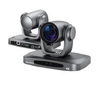 Caméra PTZ avec zoom optique 4K 30x suivi automatique AI - Caméra de conférence professionnelle avec HDMI/3G-SDI/USB/POE IP Streaming pour église, éducation, YouTube Live, streaming Facebook et