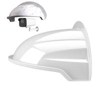 Camera Rain Cover Protection contre la poussière, le soleil, la pluie, la neige abdos extérieur couvercle de caméra de surveillance blanche toit de protection de la caméra pour dôme / balle en plein
