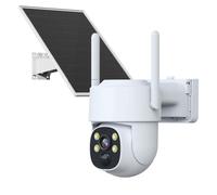 KYF Caméra Motorisée PT Rechargeable + Panneau Solaire pour KIT écran 7″ enregistreur 4MP Ultra HD