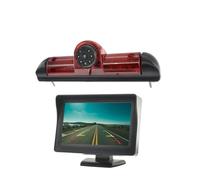 Caméra Recul 170 Degrés pour Citroen pour Jumper Voiture 3ème Feu Stop Caméra De Recul Étanche Vision Nocturne Inverse(4.3inch Camera)