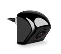 Caméra Recul AHD 170 Degrés 1920 X 1080p pour Véhicule Installation À l'envers Corps Métal Noir Objectif Fisheye Caméra Recul sans Fil(B-720x480-155deg)