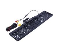 Caméra Recul HD pour Plaque D'immatriculation Voiture Parktronic EU pour Vision Nocturne, avec 4 Lumières Infrarouges Caméra de recul(A)