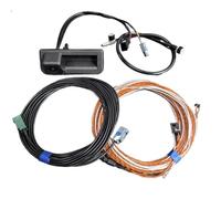 Caméra Recul Inverse Caméra De Vue Arrière pour A1 GB Q2 81A pour Q3 F3 Poignée Coffre Lavage À l'eau avec Faisceau Câbles Ligne Guidage MIB 2 3(MIB -3 Wash)