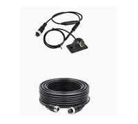 Caméra Recul MCCD Grand Angle 170° AHD 1080p Orientable À 360° avec Adaptateur Câble 4 Broches Camera Arrière(Add 10m Cable)