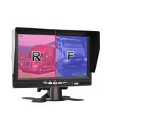 Caméra Recul Moniteur De Voiture DVR 7 Pouces avec Enregistrement AHD Et Caméra De Recul 1920 X 1080p pour Camion Et Bus Compatible avec Carte SD Caméra Recul Voiture(2 Cameras-10m-10m)