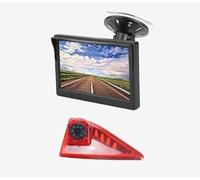 Caméra Recul Moniteur LCD TFT De Voiture De 5 Pouces avec Ventouse Et Support avec Caméra De Feu Stop Caméra De Recul De Stationnement pour Master 3 Kit Camera Recul
