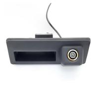 Caméra Recul pour A6 C7 4G pour Avant pour Allroad 2011-2018 Caméra De Recul pour Poignée De Voiture Objectif Fisheye Doré AHD CVBS(CVBS 720P-Trajectory)