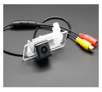 Caméra Recul pour Skoda pour Rapid pour Spaceback pour Kodiaq AHD CVBS, caméra de recul avec Vision Nocturne Capteurs Stationnement(Power Relay Set)