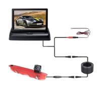 Caméra Recul pour Voiture pour Kangoo 2007 2008 2009 2010 2011 2012 2013 2014 2015 2016 2017 2018 2019 2020 2021 Caméra Recul HD avec Feu Stop Et Écran 4,3 Pouces(A Folding screen1 12V)