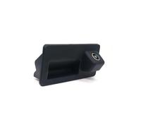 Caméra Recul sans Fil pour VW pour Tiguan 2 Restylé 2010-2016 Voiture Coffre Poignée Caméra De Recul Moniteur Stationnement Capteur CCD HD 170° Objectif Fisheye Vue Arrière(CAM Relay)