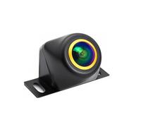 Caméra Recul Trajectoire Dynamique avec Objectif Fisheye 170° Capteur CCD Vision Nocturne Couleur Lignes Directrices Réglage Automatique Caméras Recul Voiture(Red)