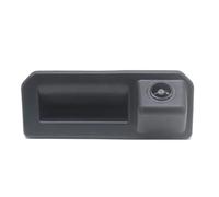 Caméra Recul Voiture AHD 1080P Caméra Recul Poignée Coffre Vue Arrière Voiture pour Skoda pour Rapid FL pour Kodiaq pour Karoq 2016 2017 2018 2019 Caméras Recul(Fixed Ruler Line)