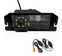 Caméra Recul Voiture Caméra Recul pour Kia Pride pour NIRO pour Plcanto pour Morning pour Soul MK1 MK2 AHD Fisheye Trajectoire Dynamique Caméra Stationnement(CVBS 8LED Wireless,Dynamic)