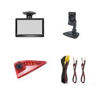 Caméra Recul Voiture Moniteur LCD 5 Pouces pour Nissan NV400, avec Ventouse Et Support, avec Caméra De Feu Stop