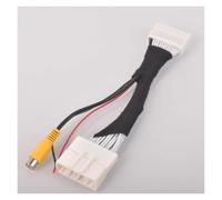caméra recul Voiture pour Mazda 2 3 6 CX-5 pour Demio | Pour Axela pour Roadster MX-5 pour Miata voiture Navigation caméra recul adaptateur câbles harnais caméra marche arrière