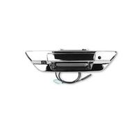 Caméra Recul Voiture pour Toyota pour Hilux pour Revo 2015-2021 Caméra De Poignée De Porte De Hayon Chromée avec Trou De Serrure Caméra Camionnette De Vue Arrière(Key-GFA-CVBS-AHD720)