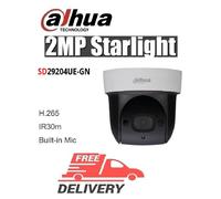 Caméra réseau Dahua Technology SD29204UE-GN 2MP 4x Starlight IR PTZ, intrusion