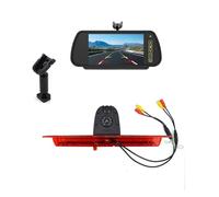 Caméra Rétroviseur pour Ford pour Transit 2014-2018 Caméra De Recul À Double Objectif avec Vision Nocturne Et Moniteur(Camera - The Monitor)