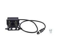 Caméra Rotation Recul Voiture Caméra De Recul 24 V Vision Nocturne LED HD Étanche Universelle Installation Facile Noire